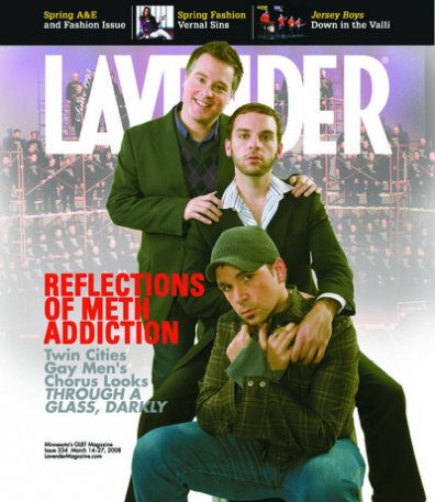 3/14/09 Lavender: 'Darkly cover story'